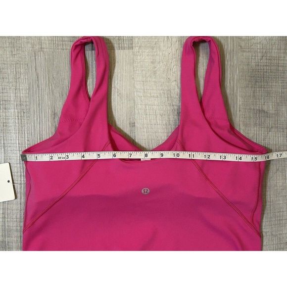 Lululemon Cropped Align Tank Top Sonic Pink Size 12 - Picture 11 of 12